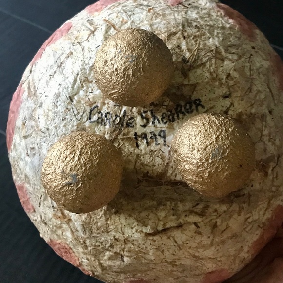 Artisan Papier-mâché Decor Bowl - Picture 7 of 15